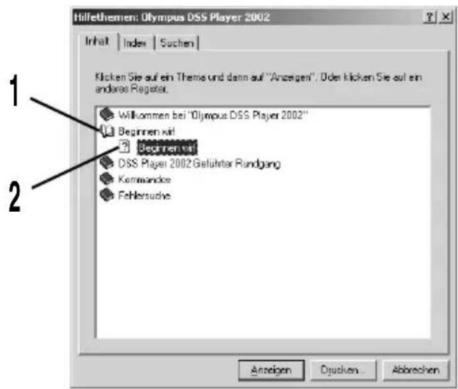 OLYMPUS DSS Player 2002 - > - 1