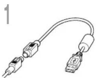 OLYMPUS AS5000 - Connexion à un port USB - 1