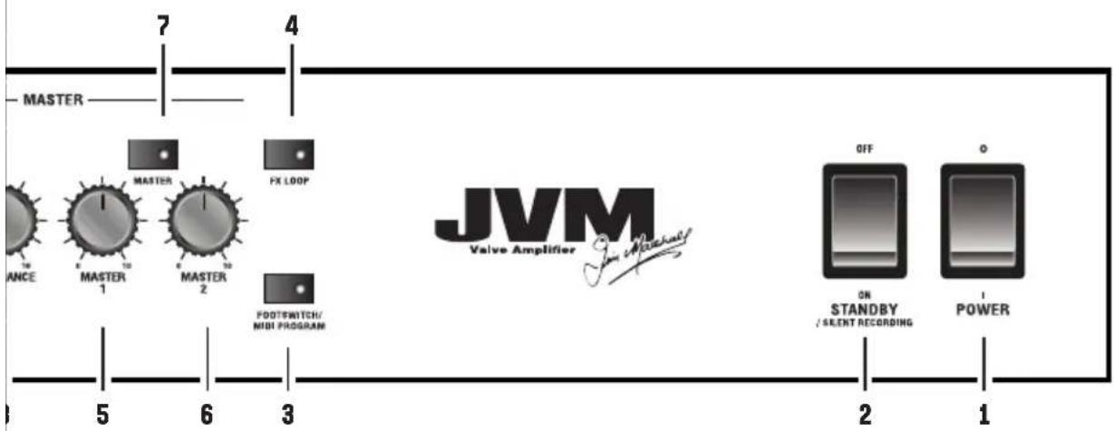 MARSHALL JVM210C - CANAL LIMPIO/CRUNCH - 8