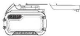 DEWALT DCF887 - Transportar a bateria FLEXVOLTTM - 1