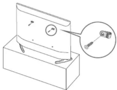 SAMSUNG UE32N4005AW - Television putoamisen estäminen - 1