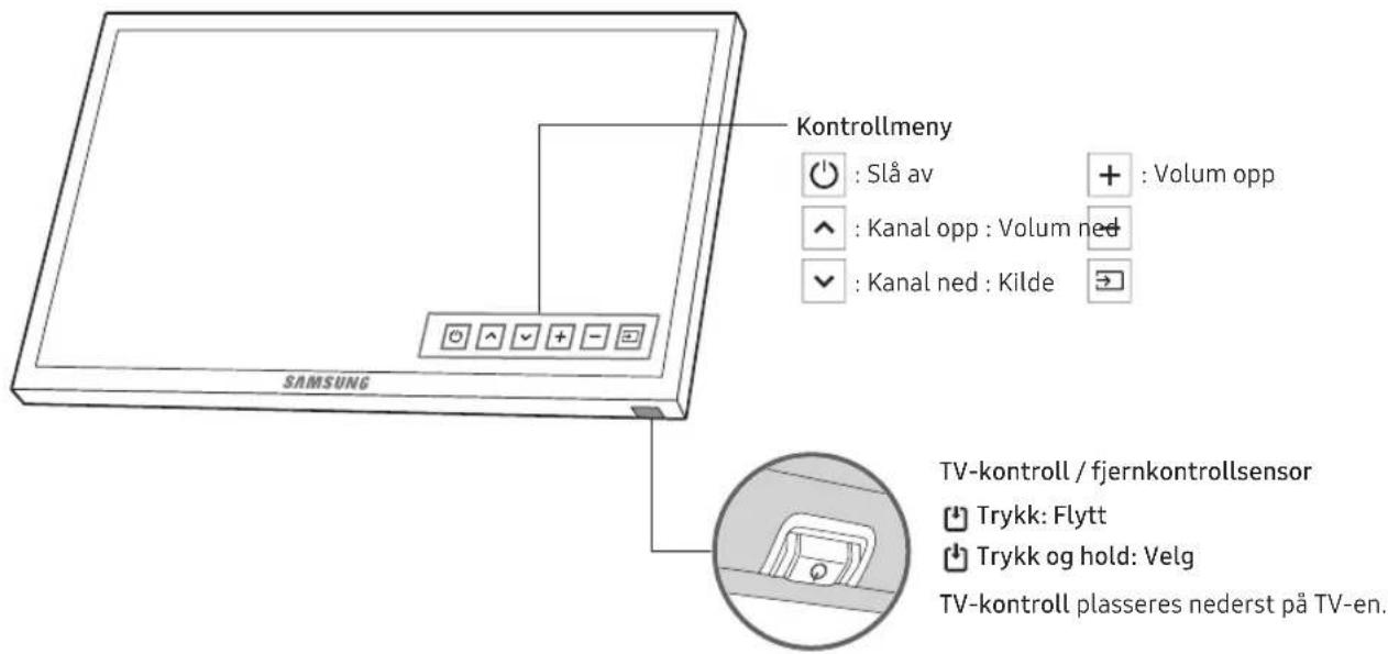 SAMSUNG UE32N4005AW - Bruke TV-kontroll - 1