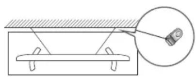 SAMSUNG UE32N4005AW - Precaução de segurança: Fixação do teletor à parede de modo a fazer queadas - 4