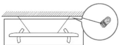 SAMSUNG UE32N4005AW - Verwendendes Kippschutzes - 2