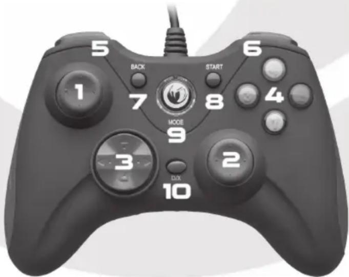 Nacon PCGC100XF - Elementos do comando - 1