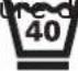 HAIER HW90B14266A - Symboles d'entretien du linge - 6