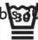 HAIER HW90B14266A - Pflegesymbole - 6