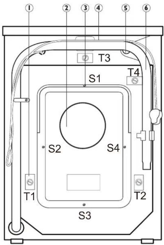 HAIER HW90B14266A - Tubo di scarico - 4