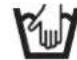 HAIER HW90B14266A - Pflegesymbole - 7