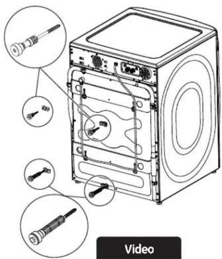 GE GFW480SPKDG - UNPACKING THE WASHER - 1