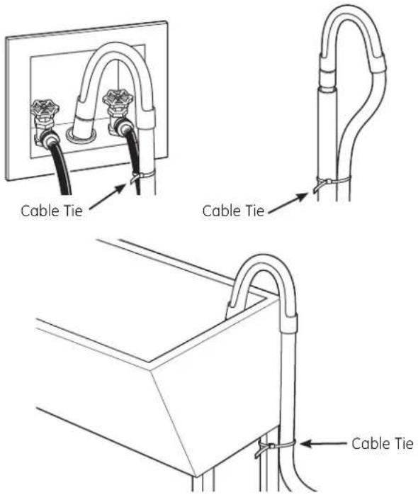 GE GFW480SPKDG - INSTALLING THE WASHER (cont.) - 3