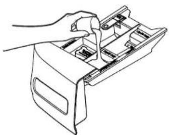 GE GFW480SPKDG - The Liquid Bleach Compartment - 1