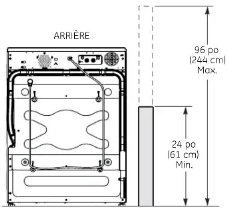 GE GFW480SPKDG - EXIGENCES DE VIDANGE - 1