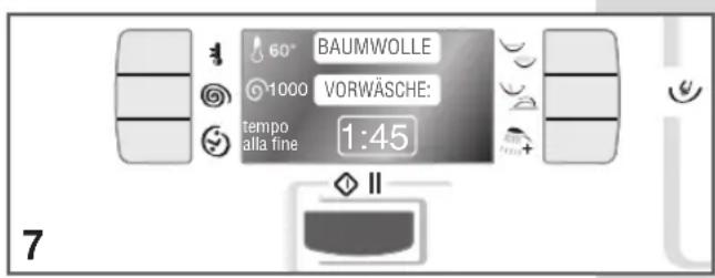 Ardo FLO168D - PROGRAMMWAHL: - 3