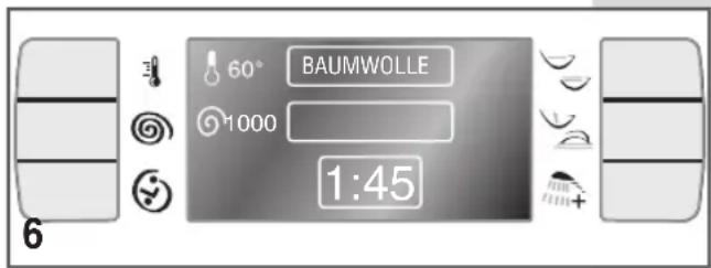 Ardo FLO168D - PROGRAMMWAHL: - 2