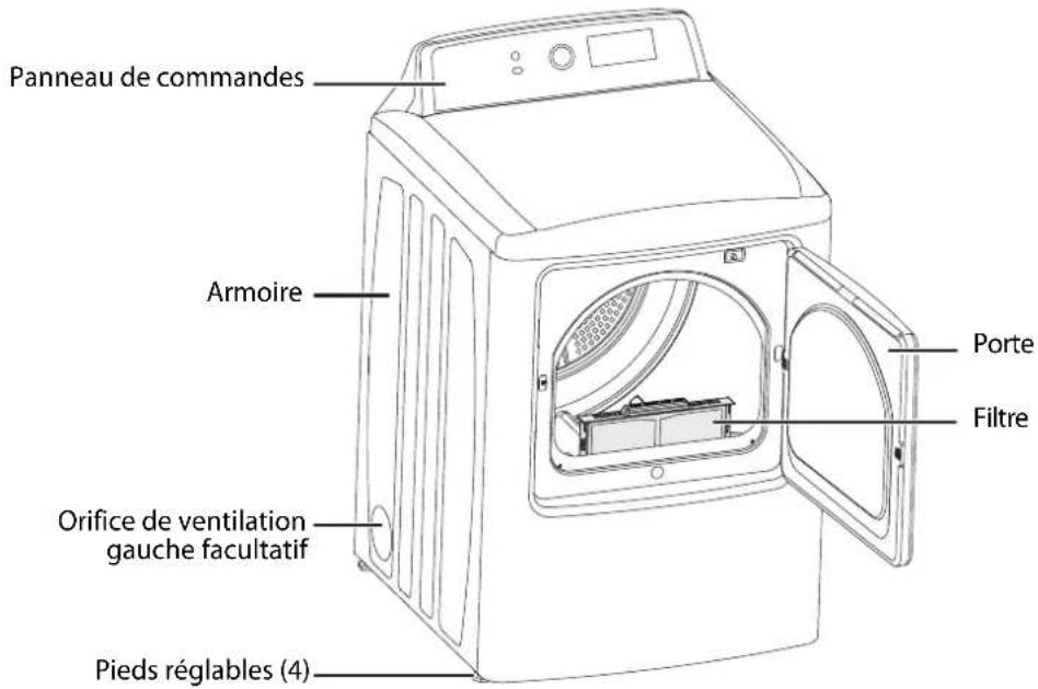 INSIGNIA NSFDRE67WH8A - Contenu de l'emballage - 1