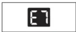 ELECTROLUX EXP09HSECI - Fejlkode - 5