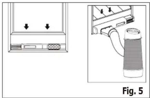 ELECTROLUX EXP09HSECI - Utslipp av varmluft - 2