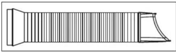 ELECTROLUX EXP09HSECI - Air chaud d'évacuation - 1