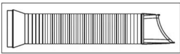 ELECTROLUX EXP09HSECI - Wylot goracego powietrza - 1