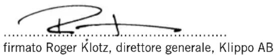 Klippo Excellent S Selfstart - Dichiarazione di conformità - 1