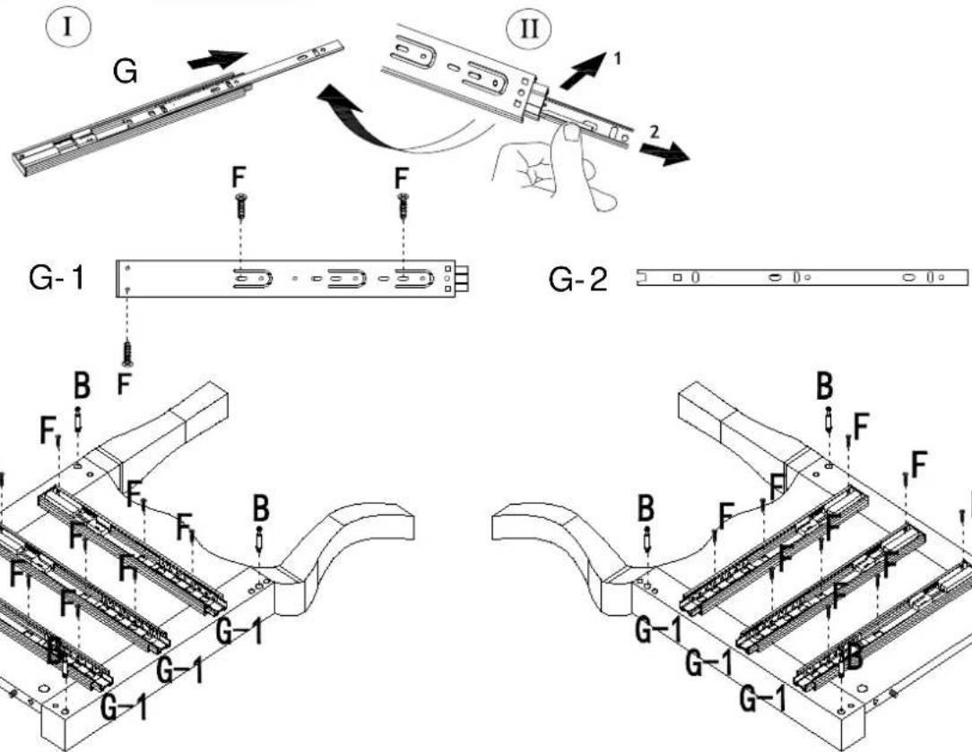 I G II 1 2 G-1 G-2 B F F F F F F F F F F G-1 G-1 B F F F F F G-1 G-1 B