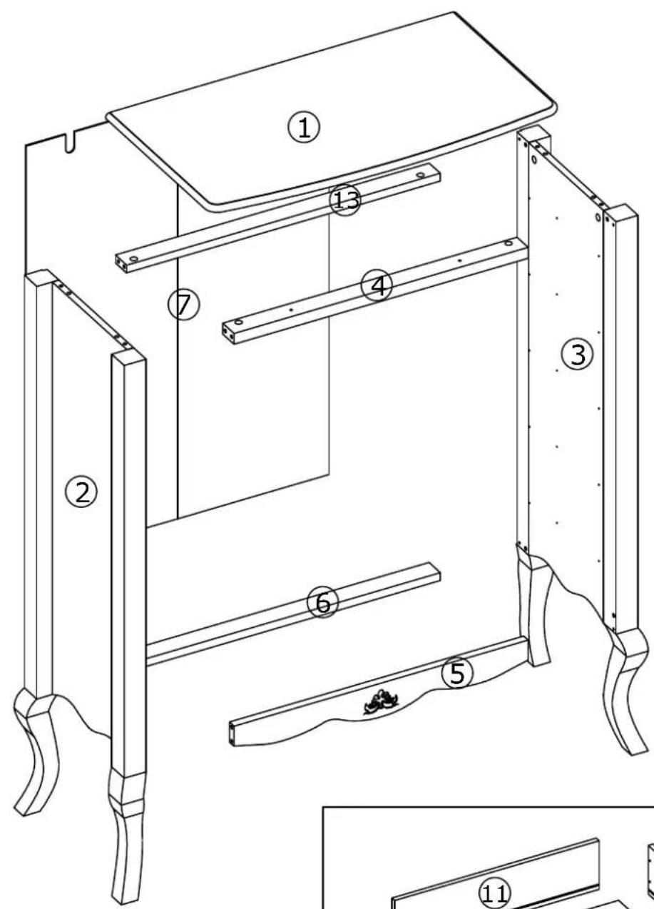 JYSK Stenlille (80x125x45) - GB: IMPORTANT! - 3