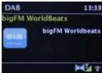 TECHNISAT DigitRadio 140 - Informasjon på displayet - 1
