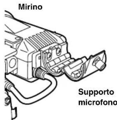 PANASONIC AJHVF27B - Montaggio del microfono - 1