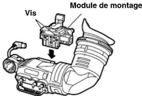 PANASONIC AJHVF27B - - Remplacement du rail coulissant par le module de montage - 2