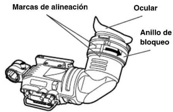 PANASONIC AJHVF27B - Desmontaje del ocular - 1