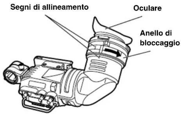 PANASONIC AJHVF27B - Modo di staccare l'oculare - 1