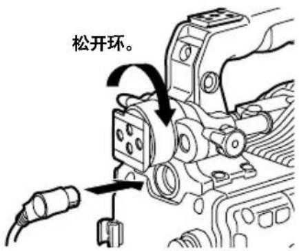 PANASONIC AJHVF27B - 寻像器的安装 - 1