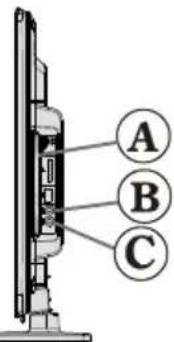 OCEANIC OCEALED32DVD16B3 - Tasten am Bedienfeld für DVD - 1