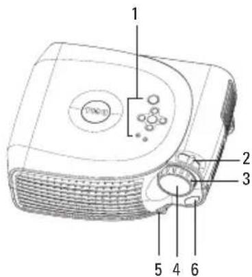 DELL 1100MP - À propos de votre projeteur - 1