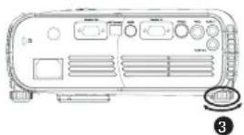 DELL 1100MP - Bajada de la alta del projector - 2