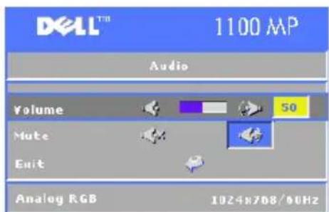 DELL 1100MP - Menyn Audio - 1