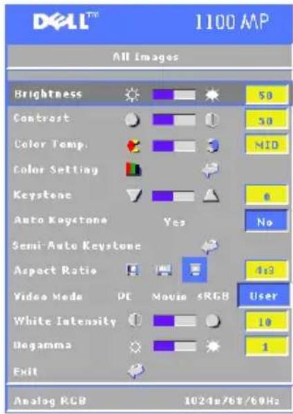 DELL 1100MP - All Images -valikko - 1