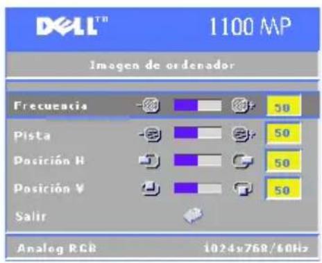 DELL 1100MP - Menu Imagen del ordinador - 2