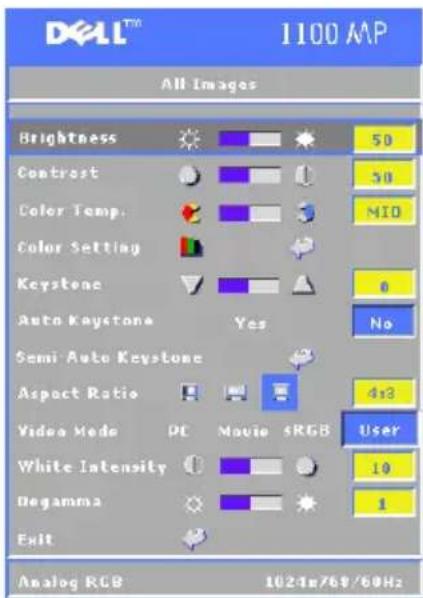 DELL 1100MP - Menu All Images - 1