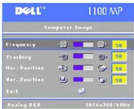 DELL 1100MP - Nabídka Computer Image (Obrazový signal z počitače) - 2