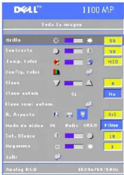 DELL 1100MP - Menu toda laImagen - 1
