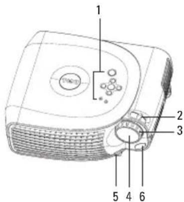 DELL 1100MP - Informationen über den Projektor - 1