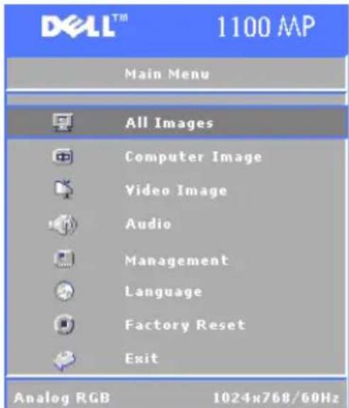 DELL 1100MP - Pävalikko - 1