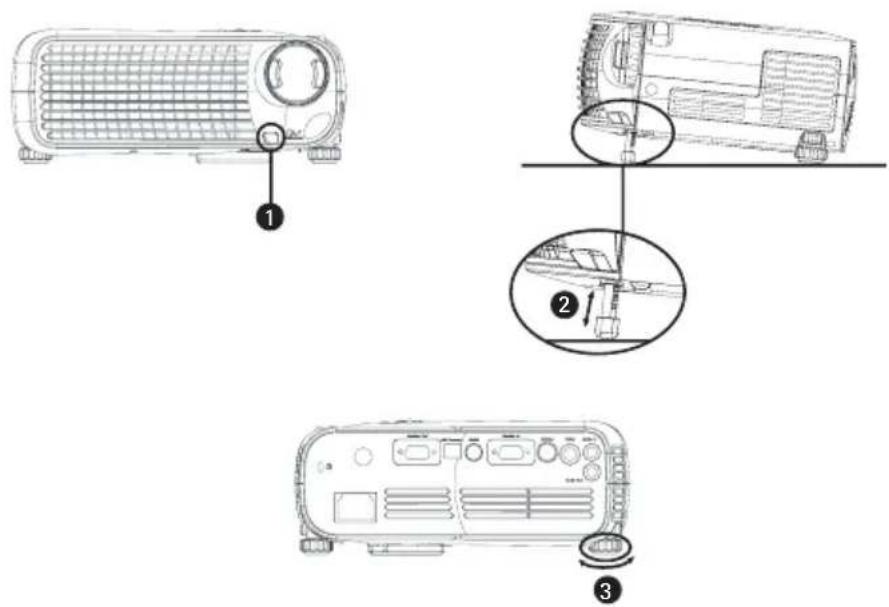 DELL 1100MP - Baixar o projector - 1