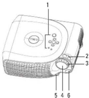 DELL 1100MP - Acerca del projector - 1