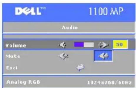 DELL 1100MP - Menu Audio - 1