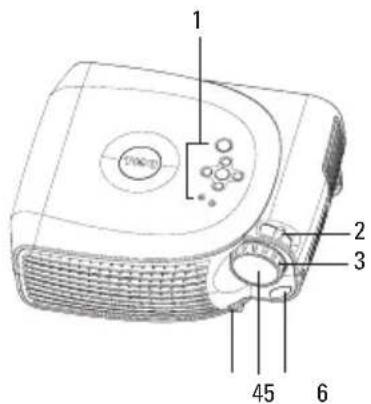 DELL 1100MP - πληροφόρες γία ο προβολικό σύστημα - 1