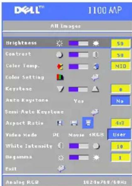 DELL 1100MP - Menu All Images - 1