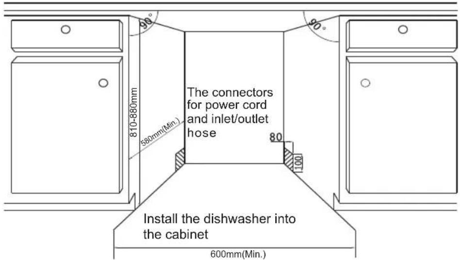 SAMSUNG DW60M5060FS - Step 1. Before installation - 4